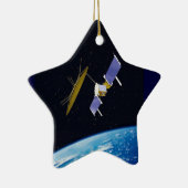 Ornement Étoile En Céramique Satellite (Droite)