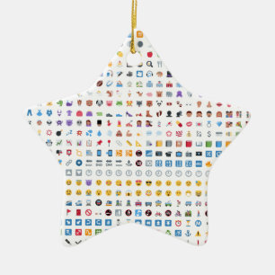Ornement Étoile En Céramique Twitter Emoji (Twemoji)