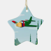 Ornement Étoile En Céramique Vol solo (Droite)