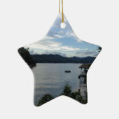 Ornement Étoile En Céramique Vue de Burton de lac (Droite)