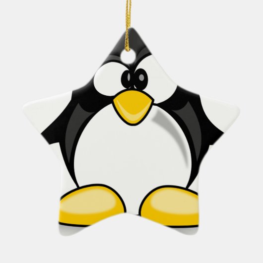 Ornement Étoile En Céramique Wobbly Pete (Devant)