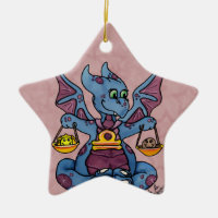 Zodiaque mignon de dragon de bébé d'ornement