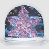 Ornement étoile rose orné (Arrière)