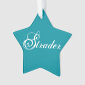 Ornement étoilé "Strader" (devant)