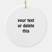 Ornement extrême drôle de coutume de Geocaching de (Dos)