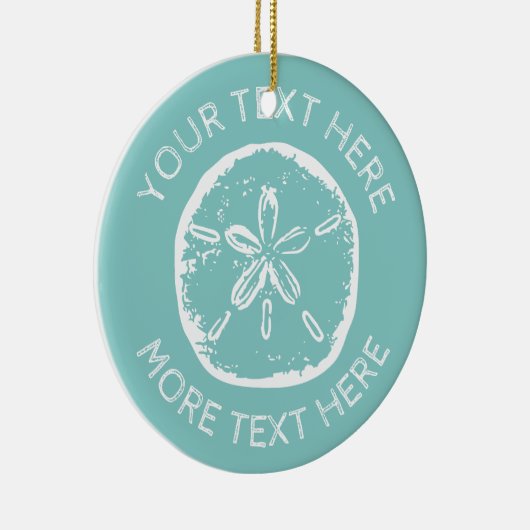 Ornement fait sur commande d'arbre du dollar de (Droite)