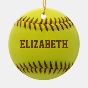 Ornement fait sur commande de boule du base-ball