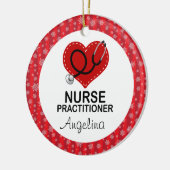 Ornement fait sur commande de cadeau de Noël de (Gauche)