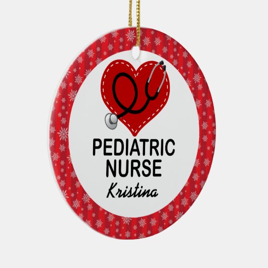 Ornement fait sur commande de cadeau d'infirmière (Droite)