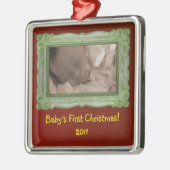 Ornement fait sur commande de cadre de photo (Gauche)