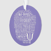 Ornement fait sur commande de couleur de nuage de (devant)