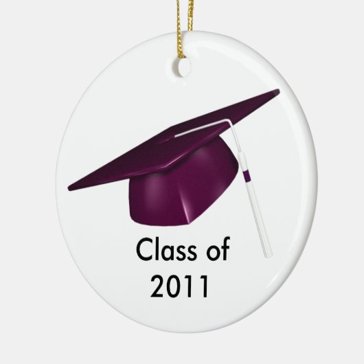 Ornement fait sur commande de date de casquette (Gauche)