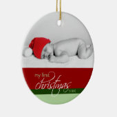 Ornement fait sur commande de ęr Noël du bébé (Droite)