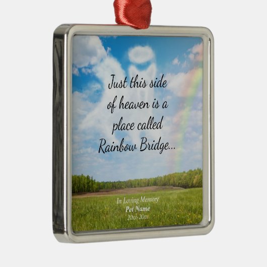 Ornement fait sur commande de mémorial de chien de (Droite)