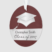 Ornement fait sur commande de Noël - cadeau de (devant)