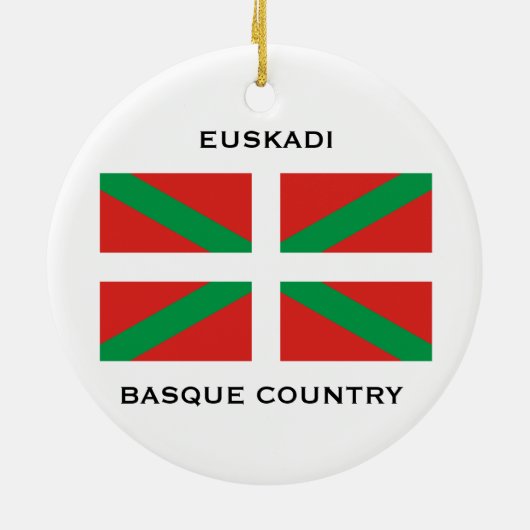 Ornement fait sur commande de Noël de BASQUE* (Dos)