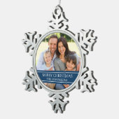 Ornement fait sur commande de Noël de famille de (Vue impression)