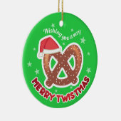 Ornement fait sur commande de Noël de fin gourmet (Droite)