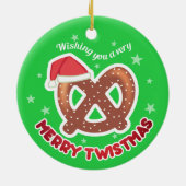 Ornement fait sur commande de Noël de fin gourmet (Dos)