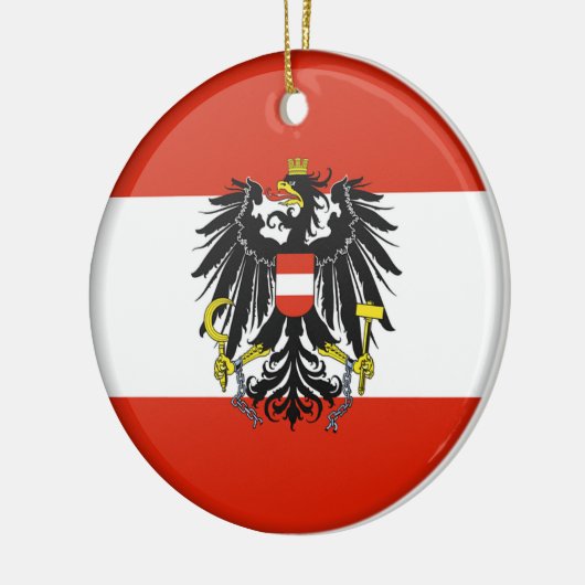Ornement fait sur commande de Noël de l'Autriche (Gauche)