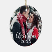 Ornement fait sur commande de Noël de photo (Droite)