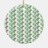 Ornement fait sur commande de Noël de photo (Dos)