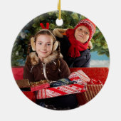 Ornement fait sur commande de photo (Dos)