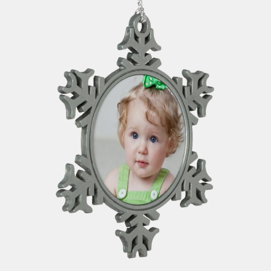 Ornement fait sur commande de photo (Gauche)