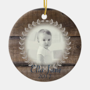 Ornement fait sur commande de photo de guirlande