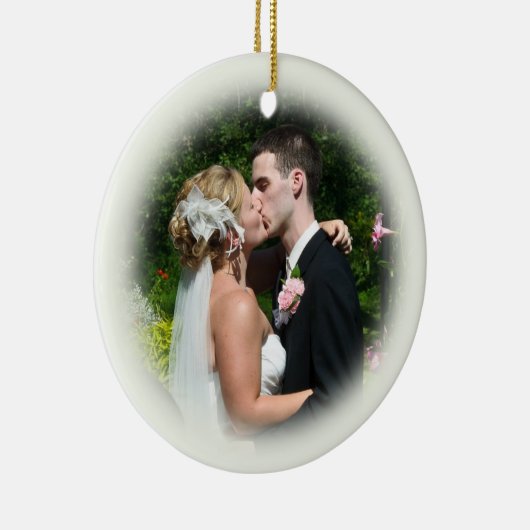 Ornement fait sur commande de photo de mariage - (Droite)