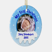 Ornement fait sur commande de photo de premier (Droite)