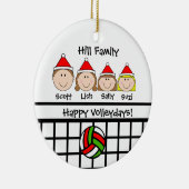 Ornement fait sur commande de vacances de famille (Droite)