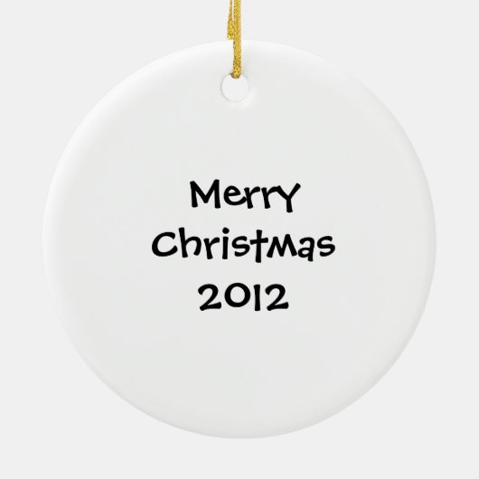 Ornement fait sur commande de vacances de famille (Dos)