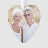 Ornement fait sur commande de vacances de photo de (devant)