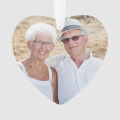 Ornement fait sur commande de vacances de photo de (devant)