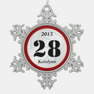 Ornement fait sur commande de volleyball de