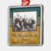 Ornement fait sur commande personnalisé de PHOTO (Gauche)