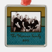 Ornement fait sur commande personnalisé de PHOTO (Devant)