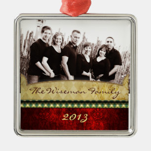 Ornement fait sur commande personnalisé de PHOTO