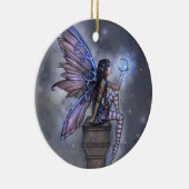 Ornement Fantastique de Fée de Lune Bleue (Droite)