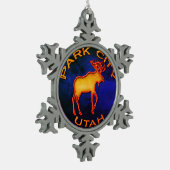 Ornement fantastique de flocon de neige de Park (Gauche)