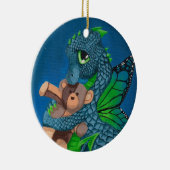 Ornement féerique d'amusement de dragon de bébé (Droite)