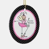 Ornement féerique de Noël de grande soeur de (Droite)