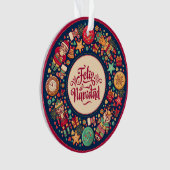 Ornement Feliz Navidad (devant)