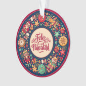 Ornement Feliz Navidad (devant)