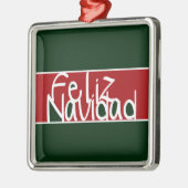 Ornement Feliz Navidad (Gauche)