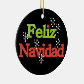 Ornement Feliz Navidad Keepsaké (Droite)