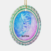 Ornement Femme Lune Verseau (Droite)