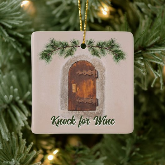 Ornement - Fenêtre à vin (Arbre)