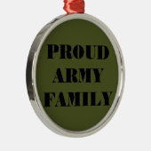 Ornement Fière Famille de l'Armée (Droite)